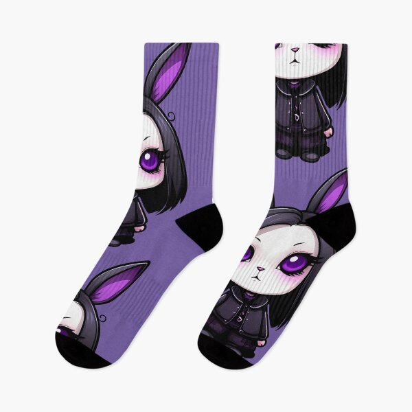 Item preview, Easter Bunny Girl Purple Goth designed and sold by MadnessEnvelope.