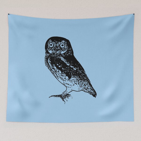 Item preview, Elf Owl Black Design  designed and sold by designsasstultd.