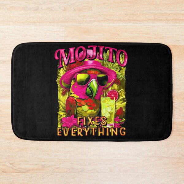 Item preview, Mojito Fixes Everything Happy Tropical Parrot Sunglasses Tie-Dye designed and sold by MindWave THC.