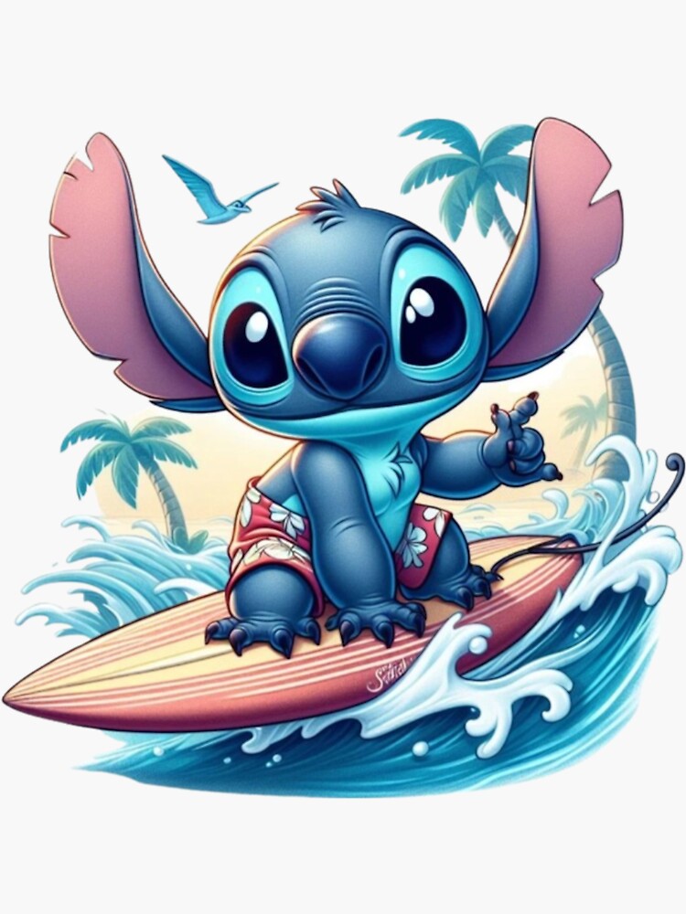 STITCH SURF | Sticker