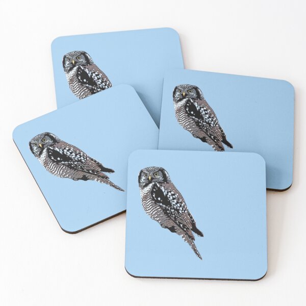 Item preview, Northern Hawk Owl Color Design  designed and sold by designsasstultd.