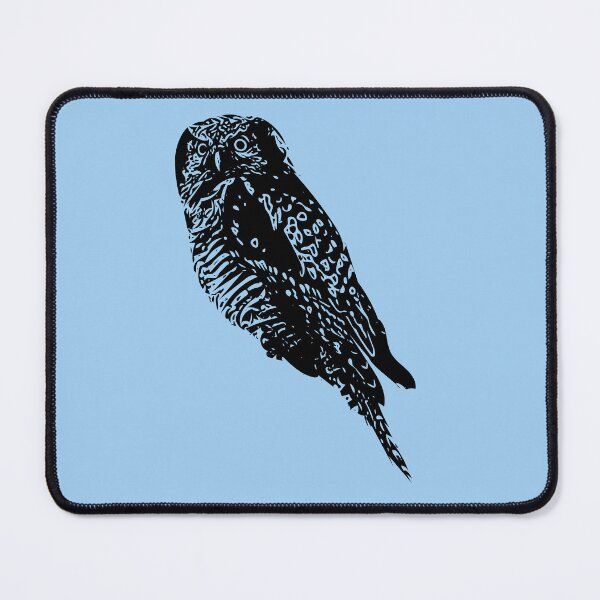 Item preview, Northern Hawk Owl Black Design designed and sold by designsasstultd.