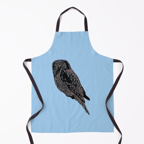 Item preview, Northern Hawk Owl Black Alternate Design  designed and sold by designsasstultd.