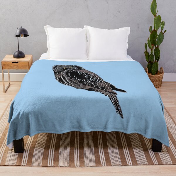 Item preview, Northern Hawk Owl Black Alternate Design designed and sold by designsasstultd.