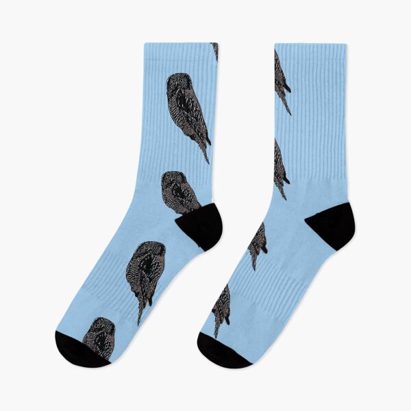 Item preview, Northern Hawk Owl Black Alternate Design  designed and sold by designsasstultd.
