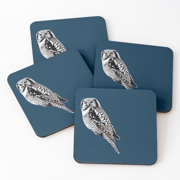 Item preview, Northern Hawk Owl White Alternate Design  designed and sold by designsasstultd.