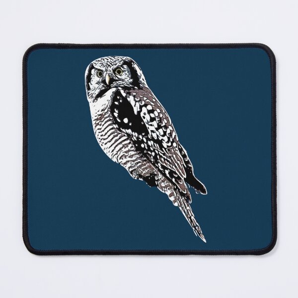 Item preview, Northern Hawk Owl White Alternate Design designed and sold by designsasstultd.