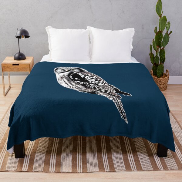Item preview, Northern Hawk Owl White Alternate Design designed and sold by designsasstultd.