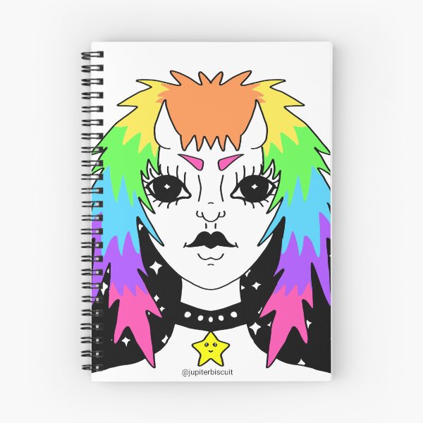 Item preview, Rainbow star hair demon designed and sold by Reina Patrick.