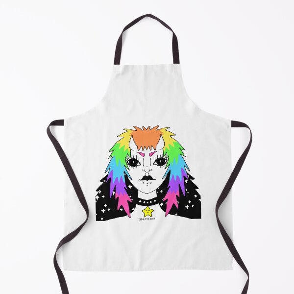 Item preview, Rainbow star hair demon designed and sold by Reina Patrick.