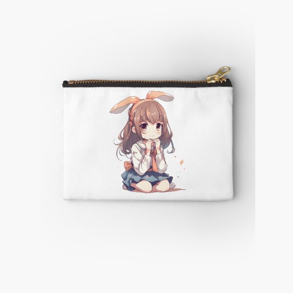 Item preview, Linda chica Kawaii con oreja de conejo designed and sold by PCGDrawing.