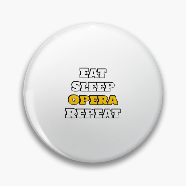 Item preview,  Eat Sleep Opera Repeat - opera lovers designed and sold by Inspirationmotivation.