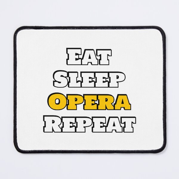 Item preview,  Eat Sleep Opera Repeat - opera lovers designed and sold by Inspirationmotivation.