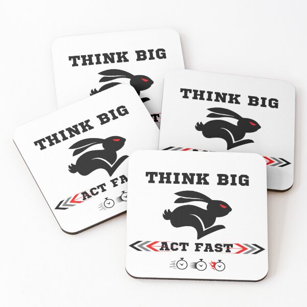 Item preview, Think big act fast. designed and sold by ConradoBullhead.