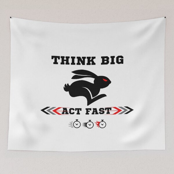 Item preview, Think big act fast. designed and sold by ConradoBullhead.