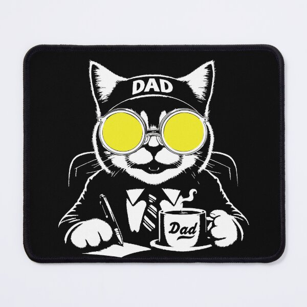 Item preview, Cats and Coffee :Funny Cat Dad  Drinking Coffee Design for cat dad with a caffeine addiction designed and sold by DESIGNNOUR.