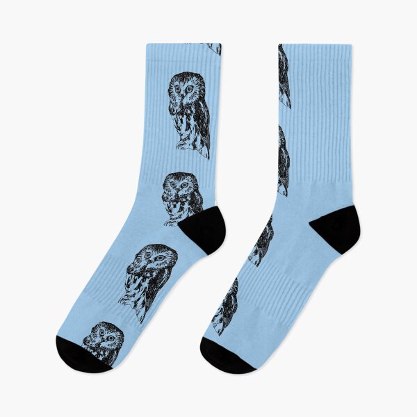 Item preview, Northern Saw-Whet Owl Black Design  designed and sold by designsasstultd.