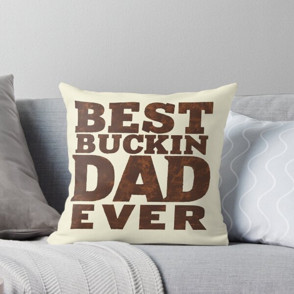 Item preview, best buckin dad ever typography design designed and sold by brokenpones.