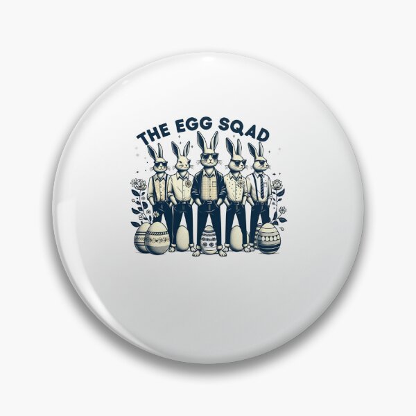 Item preview, Egg Hunting Squad Crew Family Happy Easter Bunny #2 designed and sold by BlueGoldArt.