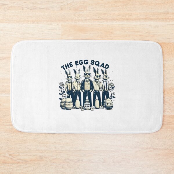 Item preview, Egg Hunting Squad Crew Family Happy Easter Bunny #2 designed and sold by BlueGoldArt.