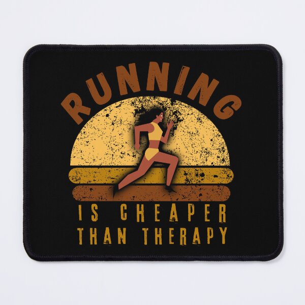 Item preview, running is cheaper than therapy designed and sold by ZlodziejkaKiwi.