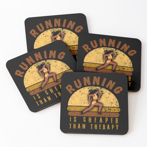 Item preview, running is cheaper than therapy designed and sold by ZlodziejkaKiwi.