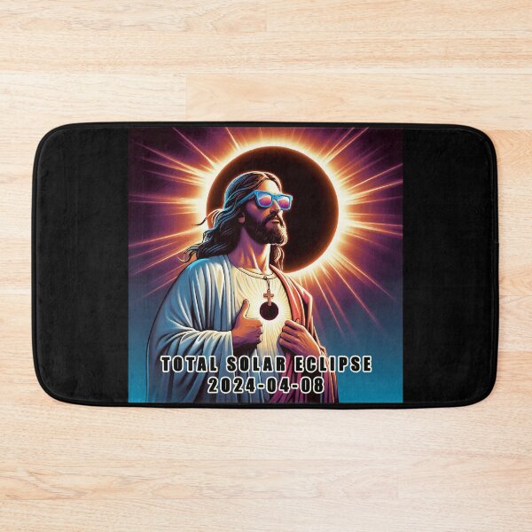 Item preview, Funny Jesus Christ Total Solar Eclipse 2024 designed and sold by TomFrontierArt.