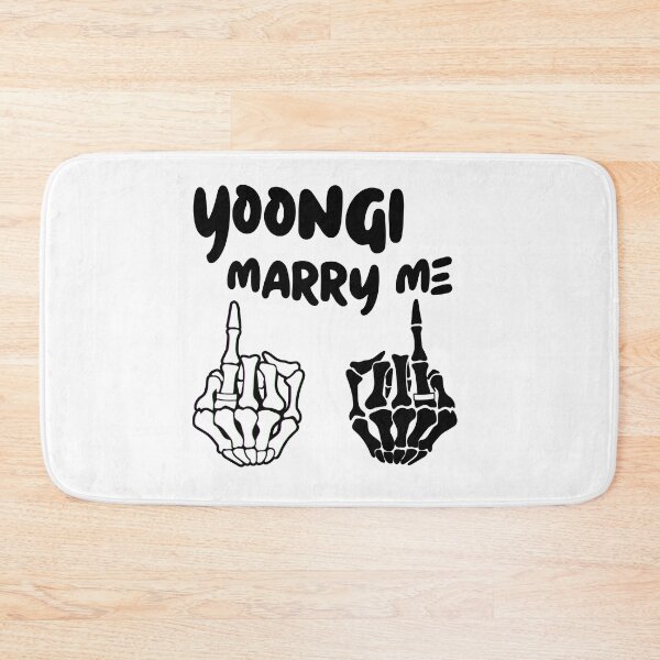 Item preview, BTS ''YOONGI MARRY ME'' designed and sold by Eldavilora.