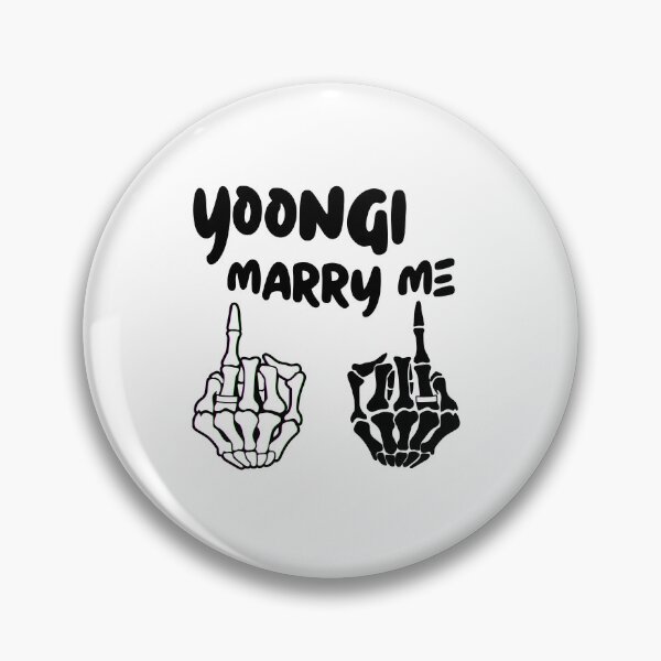 Item preview, BTS ''YOONGI MARRY ME'' designed and sold by Eldavilora.