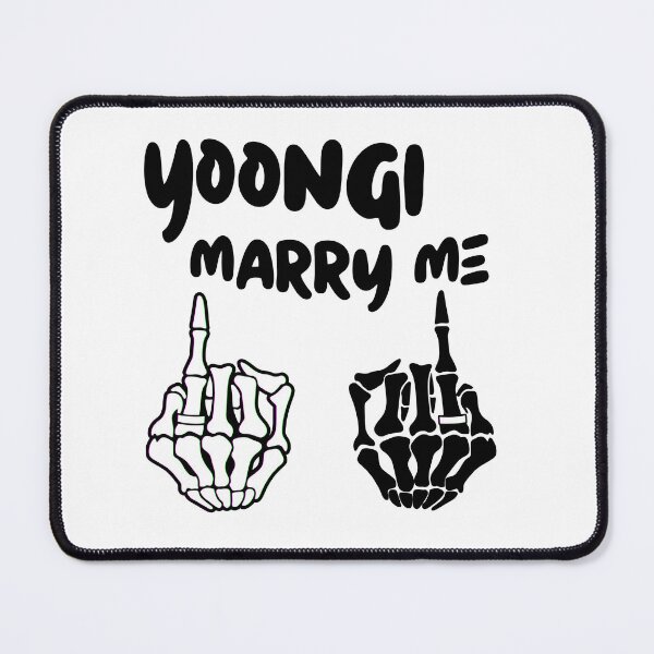 Item preview, BTS ''YOONGI MARRY ME'' designed and sold by Eldavilora.