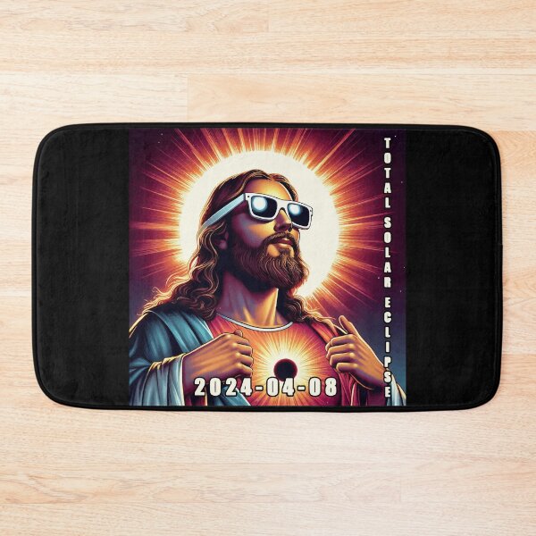 Item preview, Jesus Christ Total Solar Eclipse 2024 designed and sold by TomFrontierArt.