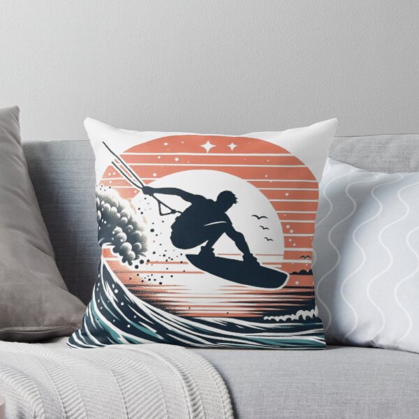 Item preview, Wakeboarding: Cute Wakeboarding boy designed and sold by joabaj.