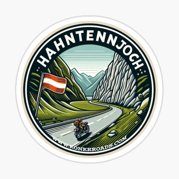 Item preview, Konkr Roads Hahntennjoch Strasse Austria designed and sold by KonkrRoads.