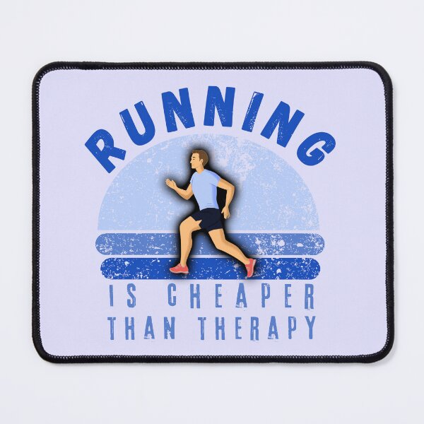 Item preview, running is cheaper than therapy designed and sold by ZlodziejkaKiwi.