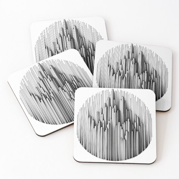 Item preview, Fine lines with relief effect in black and white designed and sold by Blessinger77.