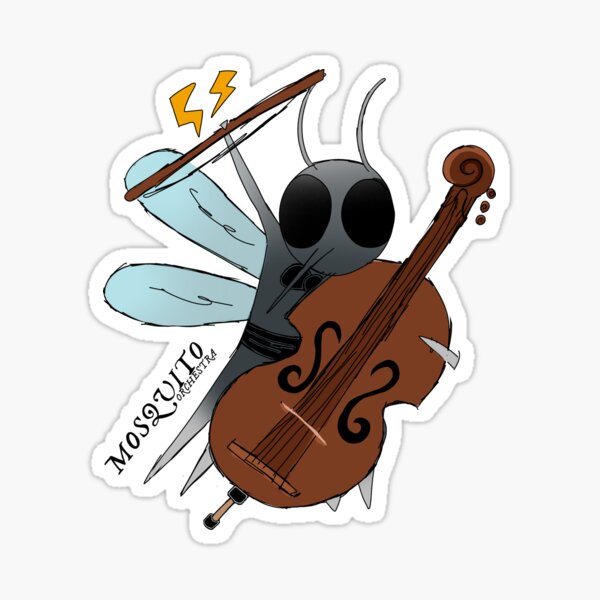 Item preview, mosquito orchestra designed and sold by Vibeamphibian.