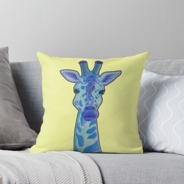 Item preview, Blue Neon Giraffe designed and sold by DaughertyDraws.