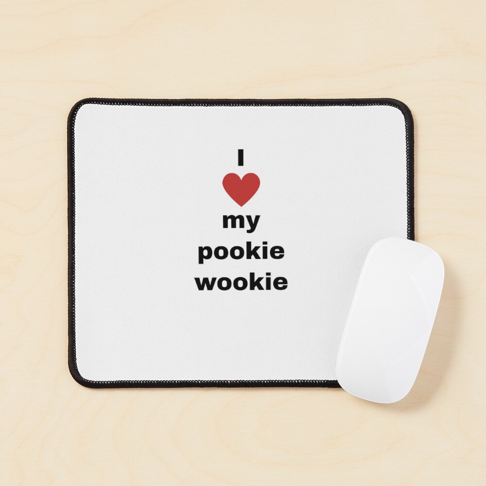 Pegatina for Sale con la obra «Amo a mi pookie wookie» de SeviRB | Redbubble