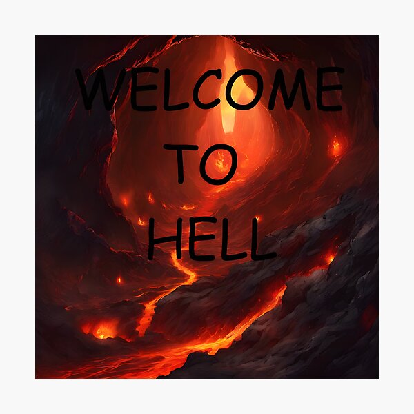 Item preview, Welcome to hell designed and sold by ProzixART.