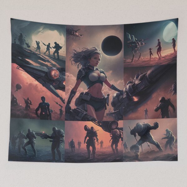 Item preview, War Nebula X Saga: Courage in the Cosmos designed and sold by LuckyCosmos.