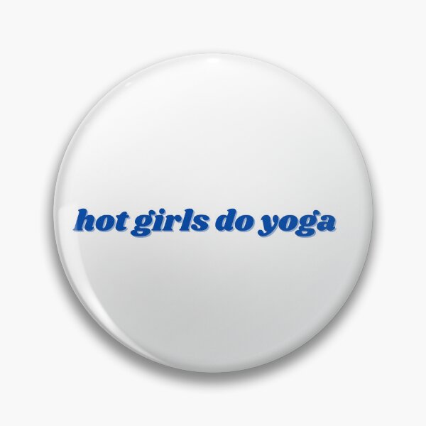 Item preview, hot girls do yoga, dark blue designed and sold by ChiWellness Shop.