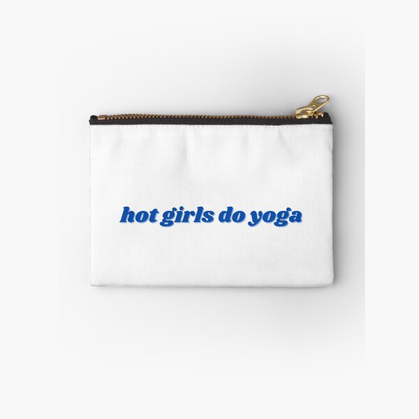 Item preview, hot girls do yoga, dark blue designed and sold by ChiWellness Shop.