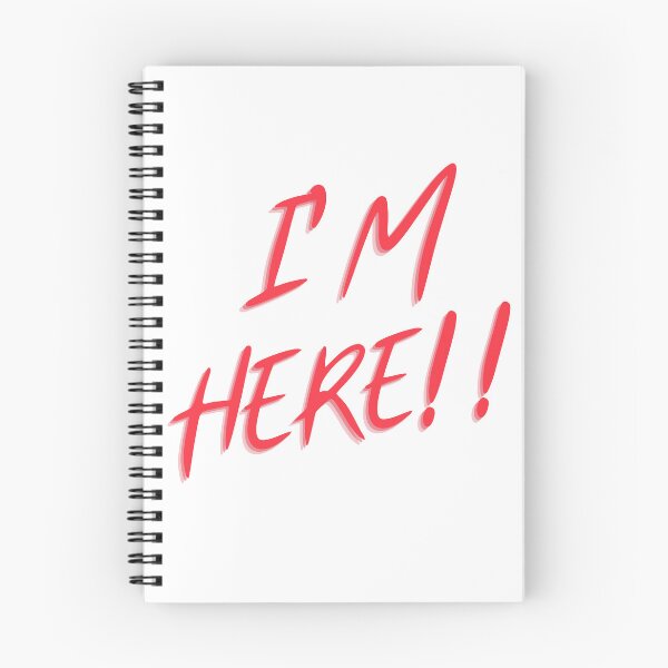 Item preview, I'm HERE !! designed and sold by DeCodeArtShop.