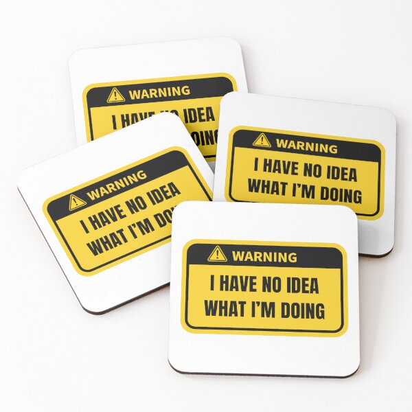 Item preview, Warning I have no idea what I'm doing designed and sold by RossDillon.