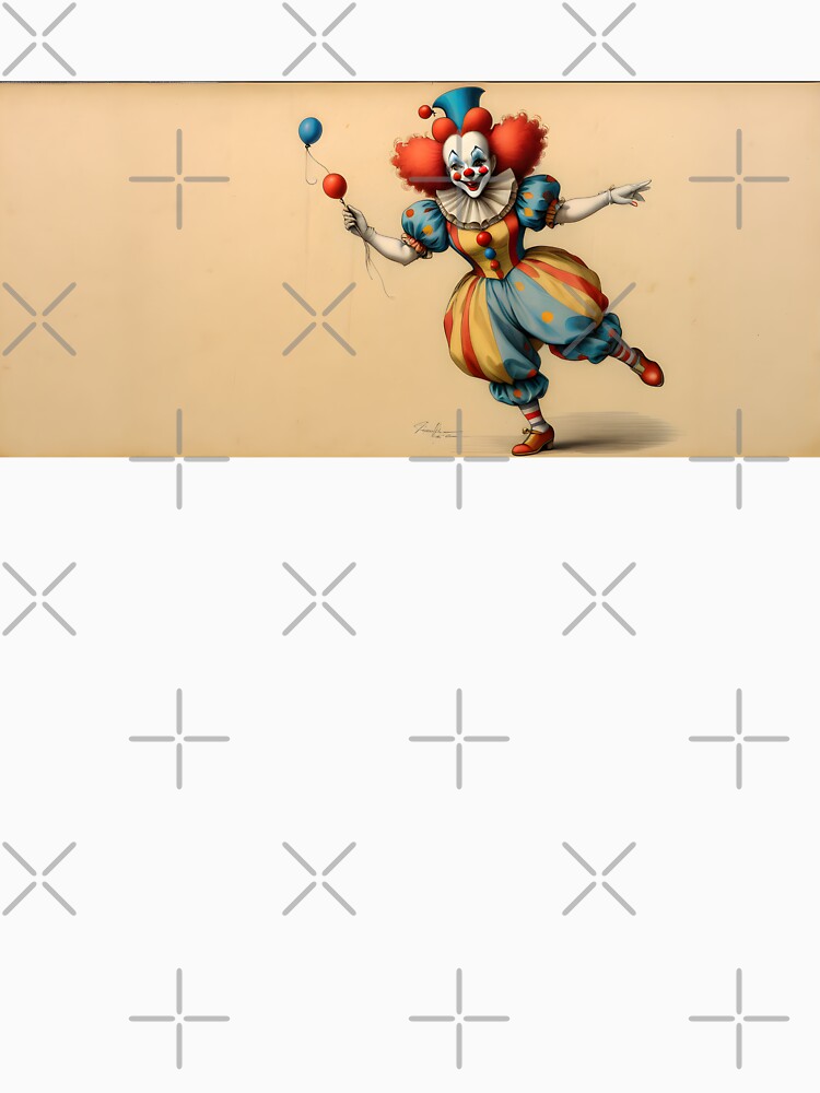 Thumbnail 7 of 7, Classic T-Shirt, Circus Clown Fantasy 1 designed and sold by McMuggles.