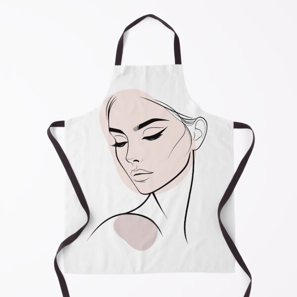 Item preview, One line woman face drawing, Single line art designed and sold by MusesWhispers.