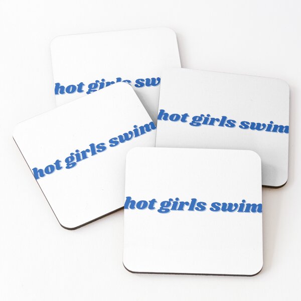 Item preview, hot girls swim, dark blue designed and sold by ChiWellness Shop.