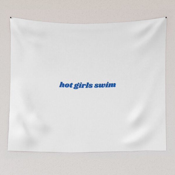 Item preview, hot girls swim, dark blue designed and sold by ChiWellness Shop.