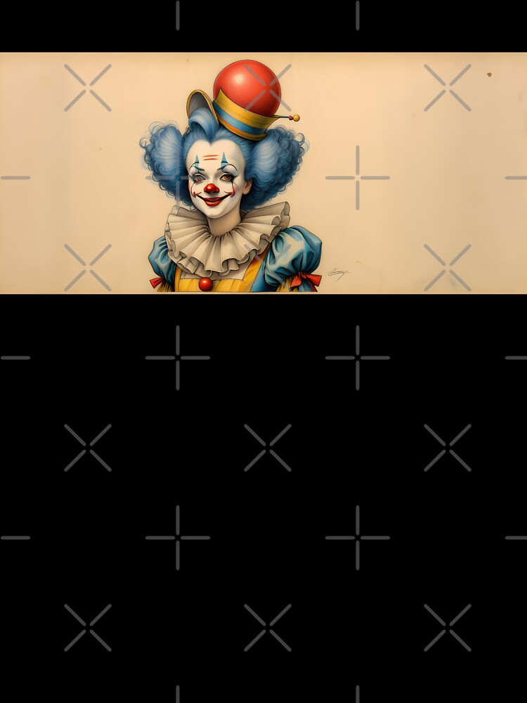 Thumbnail 7 of 7, Oversized T-Shirt, Circus Clown Fantasy 2 designed and sold by McMuggles.