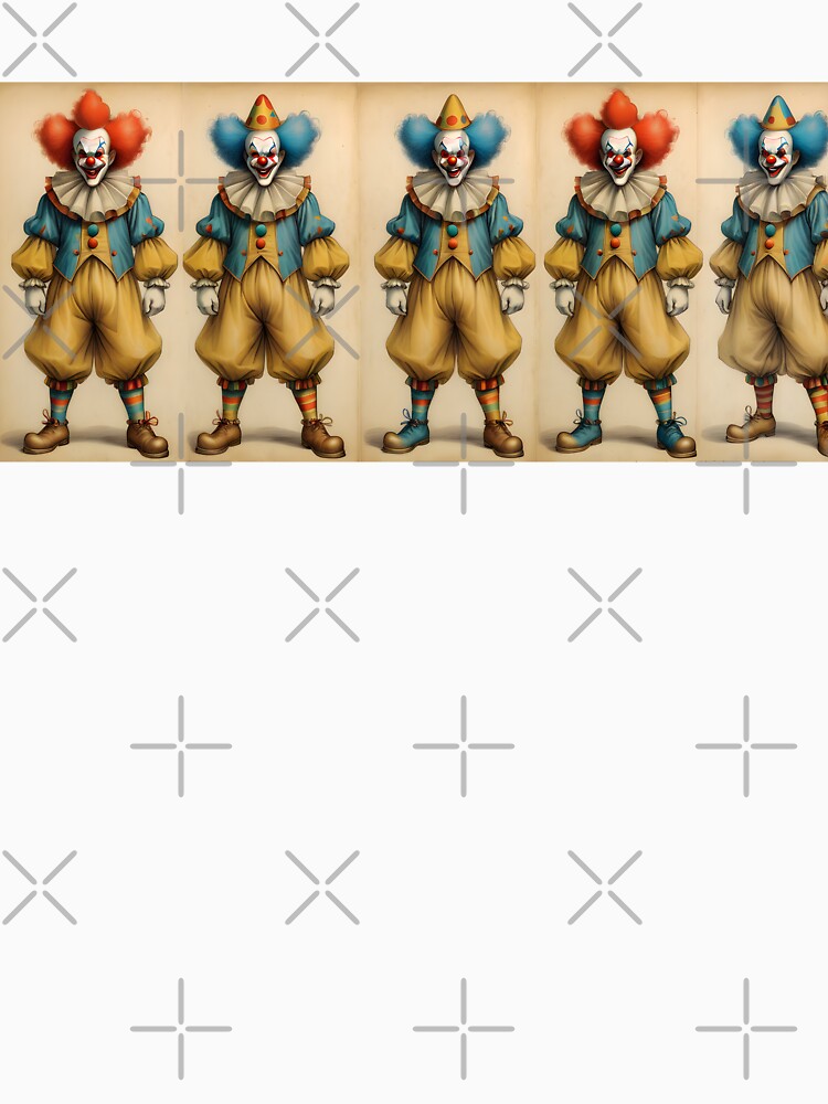 Thumbnail 7 of 7, Classic T-Shirt, Circus Clown Fantasy 3 designed and sold by McMuggles.